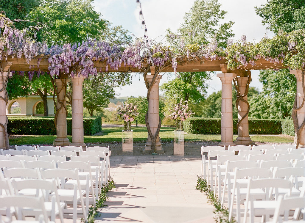 The Club at Ruby Hill outdoor wedding ceremony venue in the Bay Area
