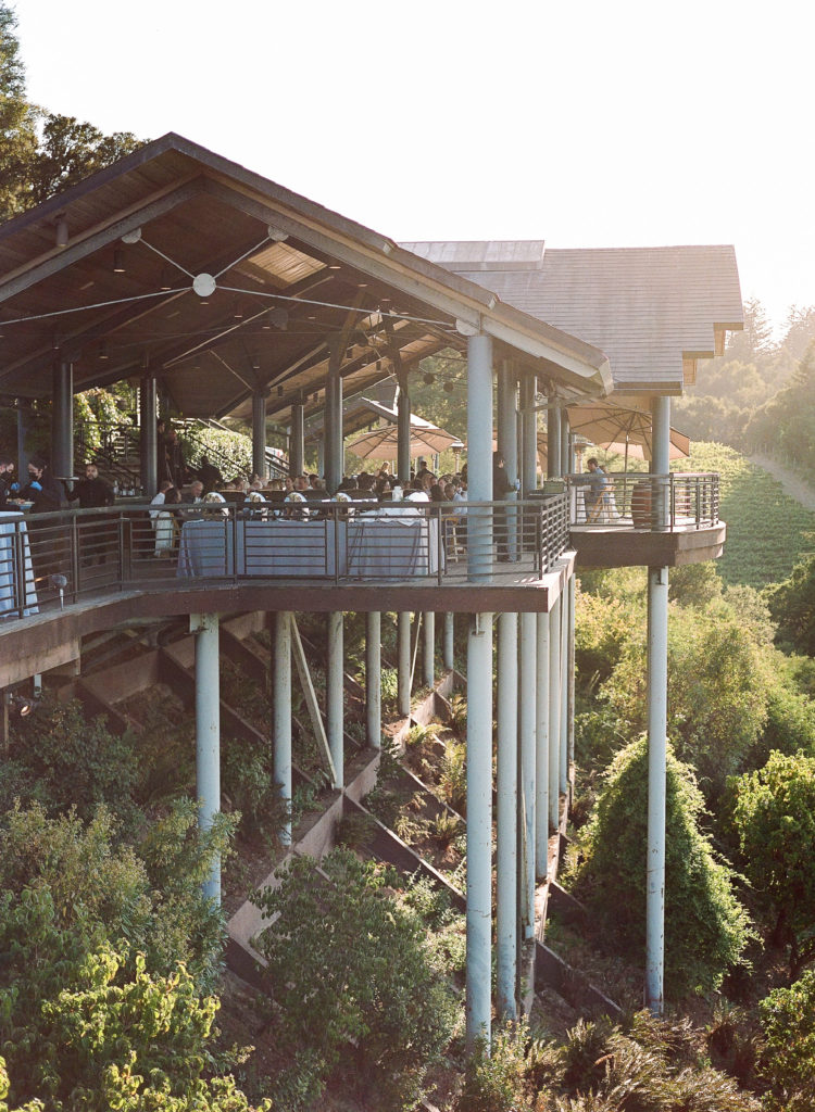 The Pavillion at Thomas Fogarty Winery wedding venue in the Bay Area